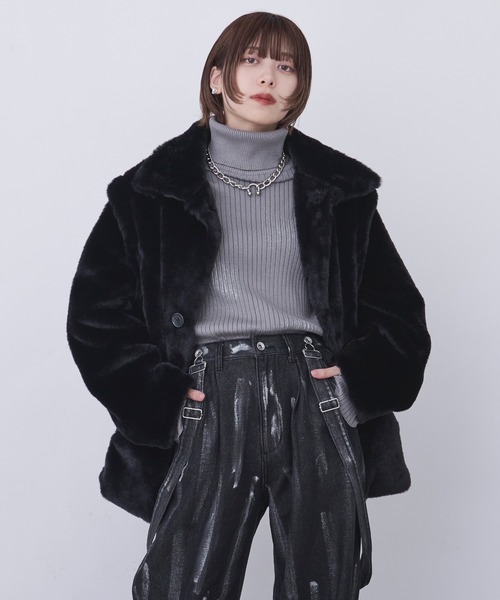 Ellno Loset（エルノロゼット）の「2WAYアソートジャケット（ブルゾン