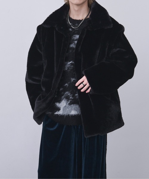 Ellno Loset（エルノロゼット）の「2WAYアソートジャケット（ブルゾン・メンズ・グレー系その他/ブラック/ブラック系その他/オフホワイト・SMALL/LARGE/MEDIUM）」の11枚目の写真