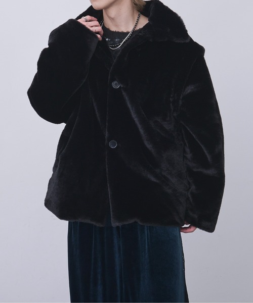 Ellno Loset（エルノロゼット）の「2WAYアソートジャケット（ブルゾン・メンズ・グレー系その他/ブラック/ブラック系その他/オフホワイト・SMALL/LARGE/MEDIUM）」の12枚目の写真