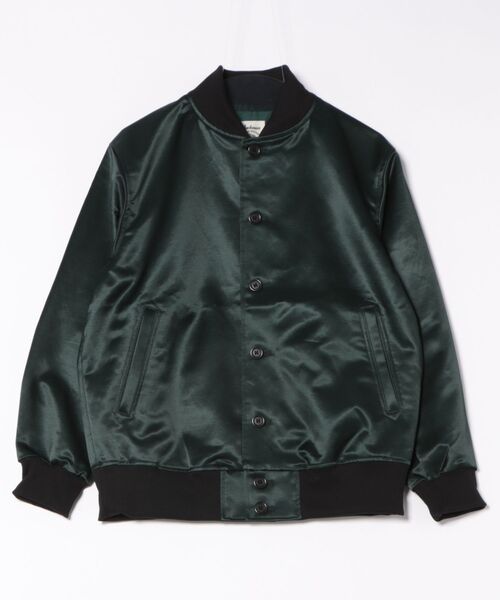 【週末限定価格】ジャックマンSatin Award Jacket Satin Award Jacket（スタジャン）｜Jackman（ジャックマン）の