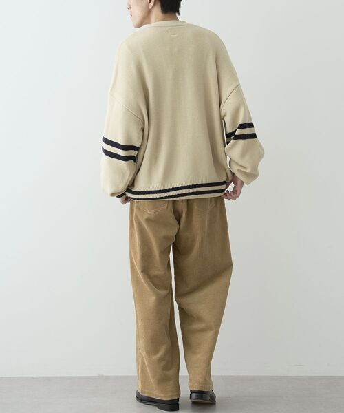 CRAFT STANDARD BOUTIQUE（クラフトスタンダードブティック）の「【ユニセックス】URANIWAニットカーディガン（カーディガン/ボレロ・レディース・アイボリー/ネイビー/レッド・M/L/XL）」の13枚目の写真