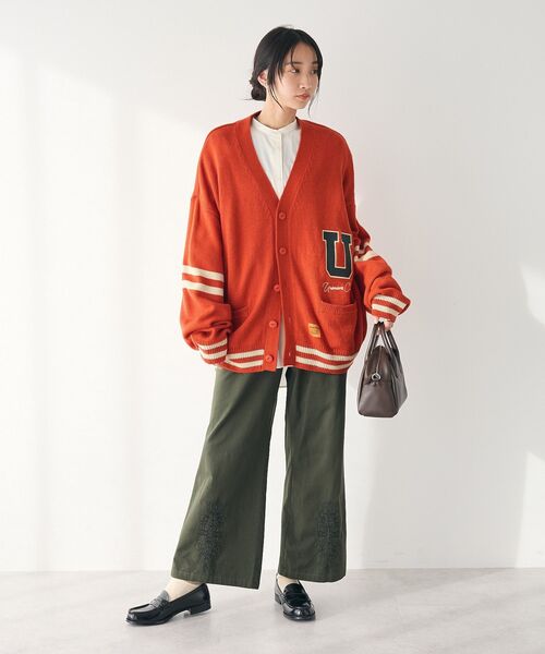 CRAFT STANDARD BOUTIQUE（クラフトスタンダードブティック）の「【ユニセックス】URANIWAニットカーディガン（カーディガン/ボレロ・レディース・アイボリー/ネイビー/レッド・M/L/XL）」の17枚目の写真