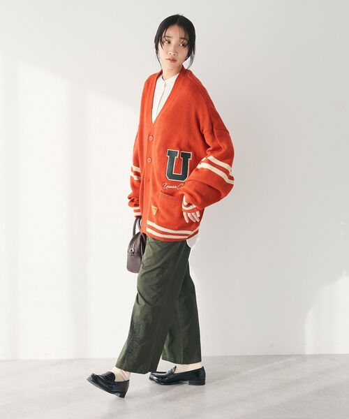 CRAFT STANDARD BOUTIQUE（クラフトスタンダードブティック）の「【ユニセックス】URANIWAニットカーディガン（カーディガン/ボレロ・レディース・アイボリー/ネイビー/レッド・M/L/XL）」の18枚目の写真