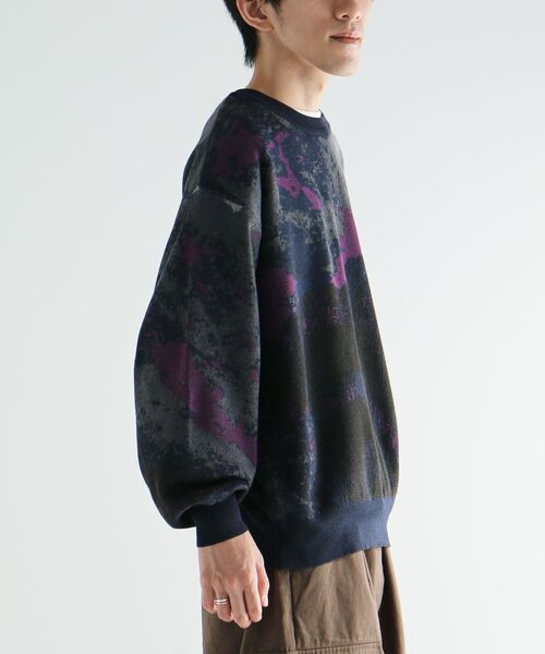 【正規品】【美品】STONE  ブラック クルーネックセーターS STONE ISLAND - 【ラスト1点】510C4 / LIGHT RWS PURE WOOL