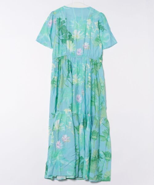 Desigual（デシグアル）の「フローラルシャツワンピース 結婚式 二次会 フォーマル（ワンピース・レディース・グリーン・XXL/XL/L/M/S/XS）」の6枚目の写真