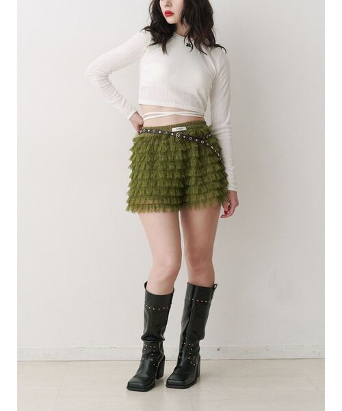 jouetie（ジュエティ）の「バックオープンロゴトップス（Tシャツ/カットソー・レディース・ブラック/ブルー/オフホワイト/その他1/ピンク・MEDIUM）」の21枚目の写真