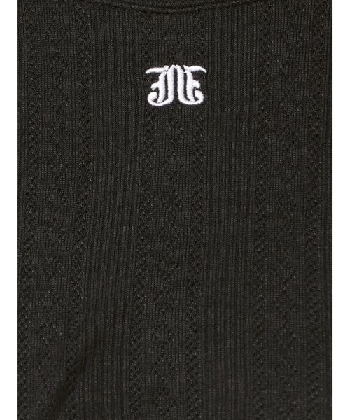 jouetie（ジュエティ）の「バックオープンロゴトップス（Tシャツ/カットソー・レディース・ブラック/ブルー/オフホワイト/その他1/ピンク・MEDIUM）」の6枚目の写真