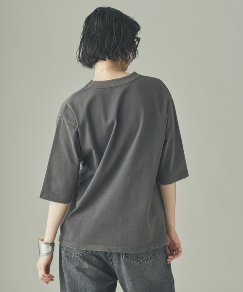 p*p様 カレンソロジーUNIVERSAL OVERALL別注Tシャツチャコール Curensology/カレンソロジー｜Curensology×UNIVERSAL OVERALLの別注T