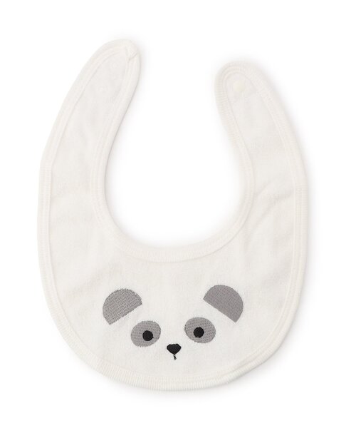 apres les cours（アプレレクール）の「アニマルモチーフスタイ（スタイ/よだれかけ・キッズ・アイボリー/ベージュ/ピンク・90）」の2枚目の写真