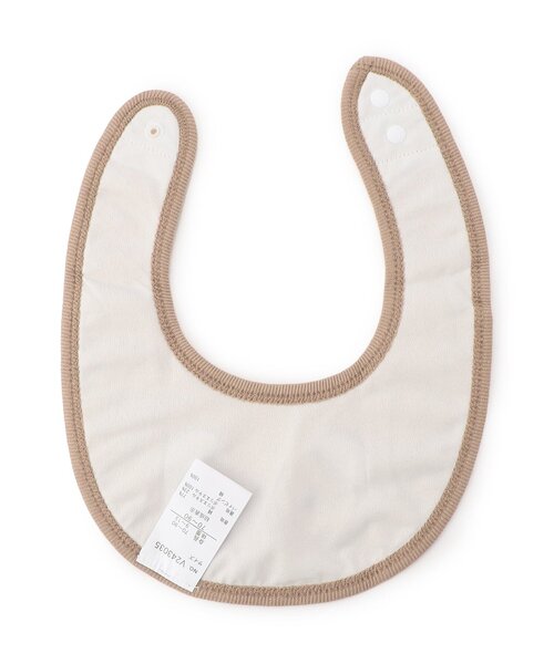 apres les cours（アプレレクール）の「アニマルモチーフスタイ（スタイ/よだれかけ・キッズ・アイボリー/ベージュ/ピンク・90）」の5枚目の写真