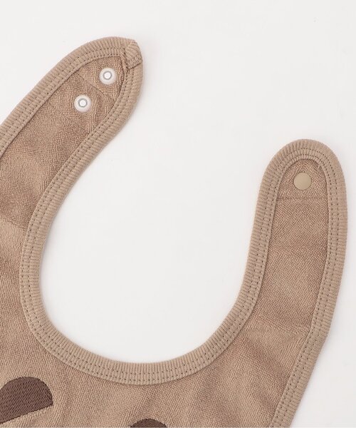 apres les cours（アプレレクール）の「アニマルモチーフスタイ（スタイ/よだれかけ・キッズ・アイボリー/ベージュ/ピンク・90）」の6枚目の写真