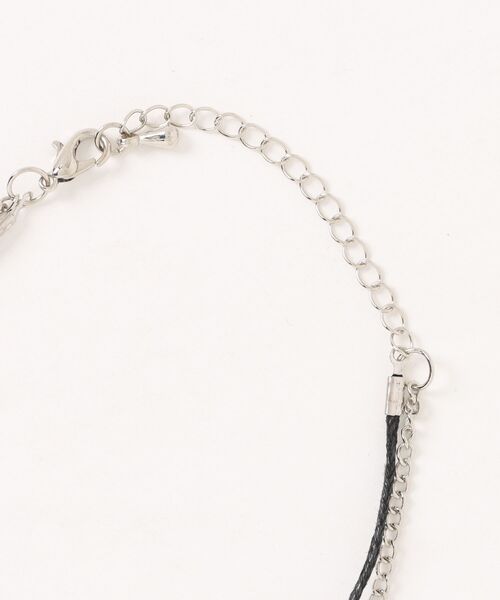 FOREVER 21（フォーエバー トゥエンティーワン）の「ハートネックレス（ネックレス・レディース・シルバー・FREE）」の4枚目の写真