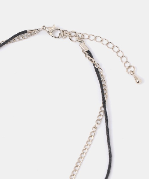 FOREVER 21（フォーエバー トゥエンティーワン）の「ハートネックレス（ネックレス・レディース・シルバー・FREE）」の2枚目の写真