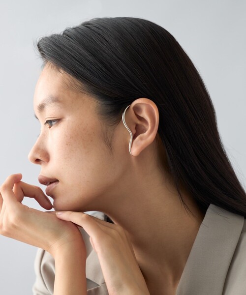 Jouete（ジュエッテ）の「[イヤーバングル] チェーン コンビカラー（イヤーカフ・レディース・ゴールド系その他・FREE）」の7枚目の写真