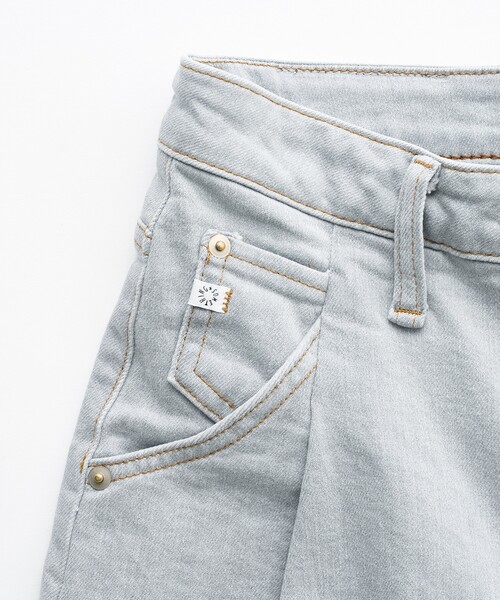 SOMETHING × FREAK'S STORE/サムシング 別注 TUCK CURVE WIDE/タック