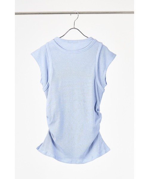 CHIGNON シニヨン タンクレイヤードトップス グレー 楽天市場】【SALE／20％OFF】CHIGNON シニヨン タンクレイヤード