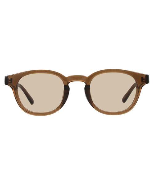 Zoff（ゾフ）の「ウエリントン型 調光サングラス｜調光｜レンズの色が変わる｜軽量｜紫外線防止｜UVカット｜ユニセックス｜ドライブ｜ゴルフ｜スポーツ｜Zoff｜レンズの色が変わるサングラス（サングラス・レディース・ブラウン系その他5/ブラック/グリーン・FREE）」の21枚目の写真