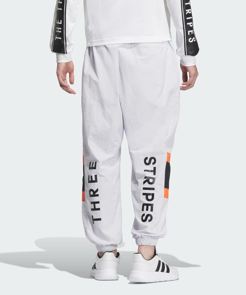 【adidas 】ルーズフィットエラスチックヘム ウーブンパンツ セール】ワーディング パック ルーズフィット メッシュ裏地付き