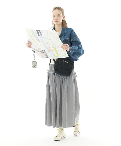 MILKFED.(ミルクフェド)の「DAILY SQUARE SHOULDER BAG(ショルダーバッグ・レディース・レッド/ブラック・ONE SIZE)」の16枚目の写真