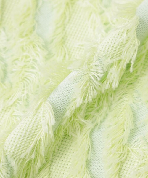 LOVELESS（ラブレス）の「カットジャガードプルオーバー（Tシャツ/カットソー・レディース・ブルー系その他2/オフホワイト/グレー/ライトグリーン・36）」の17枚目の写真