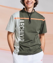 <MENS>配色切替UV速乾プルオーバー