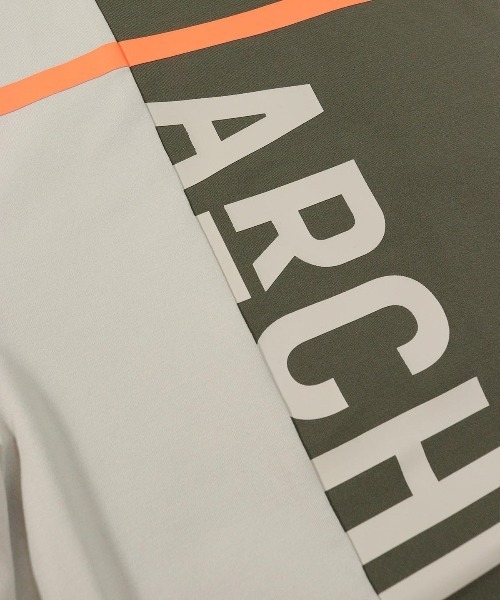 archivio（アルチビオ）の「<MENS>配色切替UV速乾プルオーバー（Tシャツ/カットソー・メンズ・グリーン/ホワイト/ブラック・M/L/LL）」の7枚目の写真