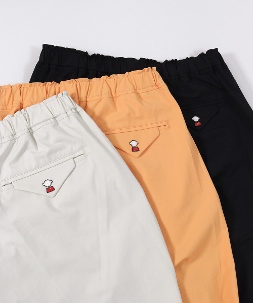 STUDIO PICONE(スタジオピッコーネ)の「2WAYストレッチセンタープレスパンツ(その他パンツ・レディース・ブラック/ライトオレンジ系/ベージュ・M/L/LL)」の12枚目の写真