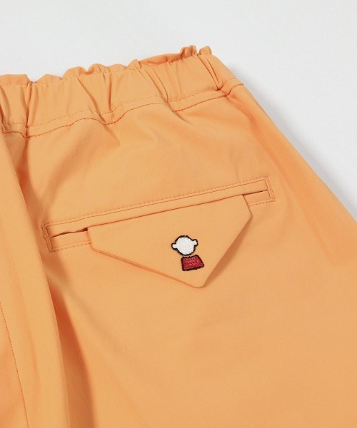 STUDIO PICONE(スタジオピッコーネ)の「2WAYストレッチセンタープレスパンツ(その他パンツ・レディース・ブラック/ライトオレンジ系/ベージュ・M/L/LL)」の9枚目の写真