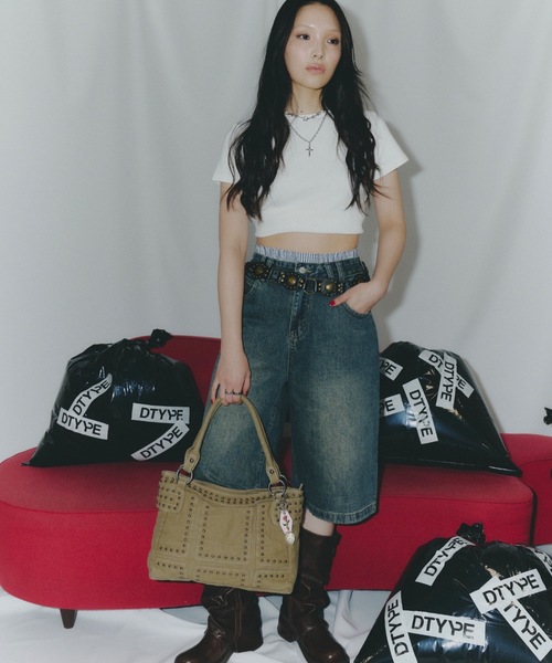 DTYYPE（ドタイプ）の「パールクロス2連ネックレス（ネックレス・レディース・シルバー・FREE）」の6枚目の写真