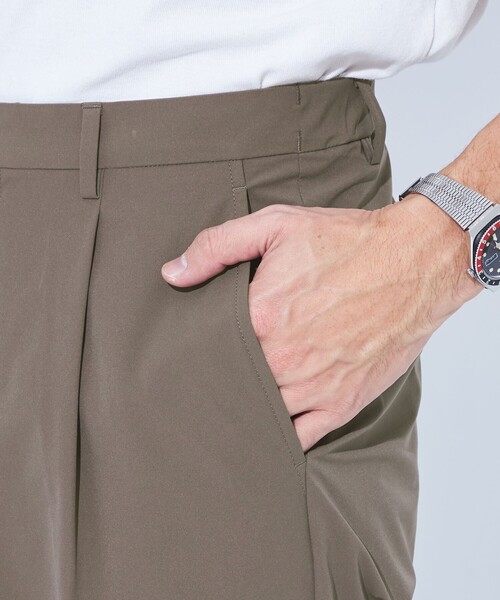 green label relaxing（グリーンレーベルリラクシング）の「【WEB限定】JUST fit TEXBRID(R) リラックスフィット セットアップ -2WAYストレッチ・撥水-（セットアップ・メンズ・ネイビー/ブラック/モカ・S/L/M/XL）」の21枚目の写真