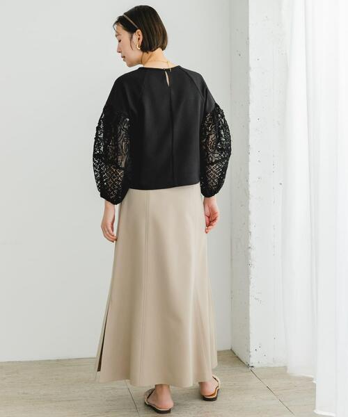 F by ROSSO(エフバイロッソ)の「F by ROSSO コードレースドッキングブラウス(シャツ/ブラウス・レディース・オフホワイト/ブラック・FREE)」の17枚目の写真