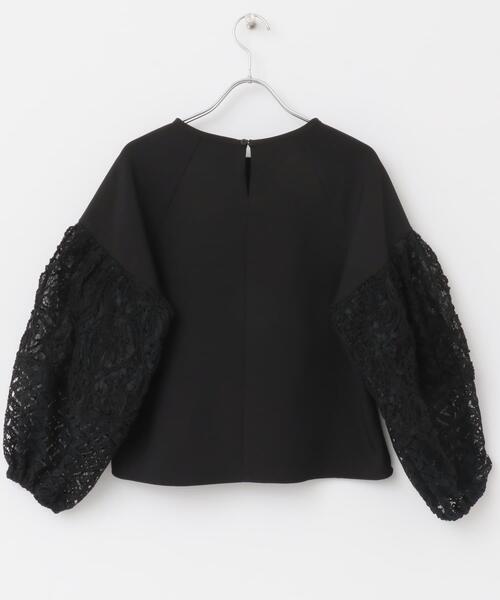 F by ROSSO(エフバイロッソ)の「F by ROSSO コードレースドッキングブラウス(シャツ/ブラウス・レディース・オフホワイト/ブラック・FREE)」の19枚目の写真