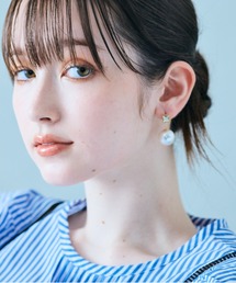 Audie a Muses（オーディアミューズ）の「パールキャッチピアス（ピアス（両耳用））」