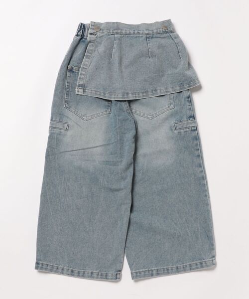 aimoha（アイモハ）の「【aimoha-KIDS-】アシンメトリーデニムパンツ（デニムパンツ・キッズ・ブルー・110/120/130/140/150/160）」の13枚目の写真