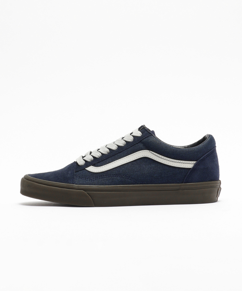 VANS(バンズ)の「VANS / バンズ オールドスクール(スニーカー・メンズ・ネイビー/ブラック・80/90/100)」の1枚目の写真