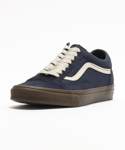 VANS(バンズ)の「VANS / バンズ オールドスクール(スニーカー・メンズ・ネイビー/ブラック・80/90/100)」の3枚目の写真