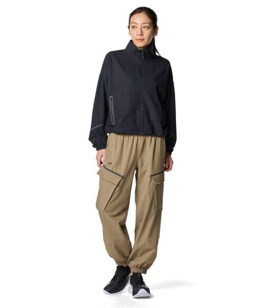 UNDER ARMOUR（アンダーアーマー）の「UAアンストッパブル ジャケット（ライフスタイル/レディース）（その他アウター・レディース・ブラック・L/S/M/XL）」の3枚目の写真