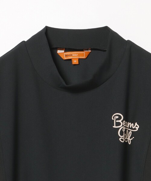 BEAMS GOLF(ビームスゴルフ)の「ORANGE LABEL / 切り替え ギャザーモックネックシャツ(Tシャツ/カットソー・レディース・ブラック/ホワイト・MEDIUM/LARGE/SMALL)」の15枚目の写真