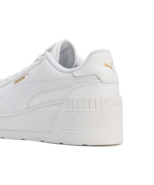 新品Puma ホワイト カルメン　カジュアルスニーカー PUMA プーマ ウィメンズ カルメン 2 レザー スニーカー
