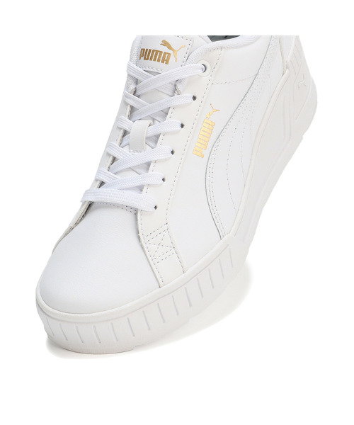PUMA プーマ ウィメンズ カルメン ウェッジ レザー スニーカー