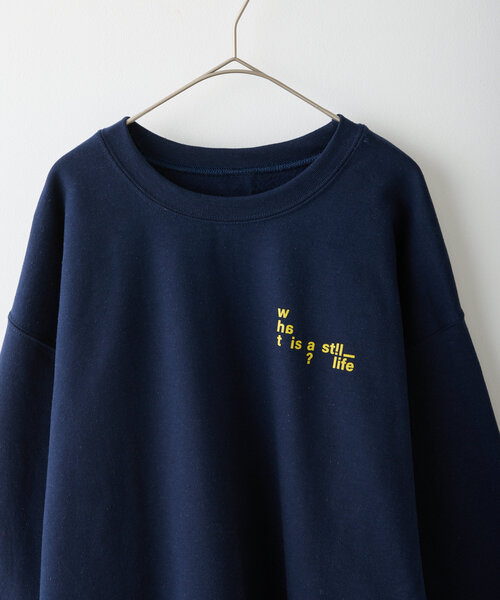 WHIMSIC（ウィムジック）の「【UNISEX】プリントロゴスウェット”LOOPY FRUITS”（スウェット・メンズ・グレー/ネイビー・FREE）」の19枚目の写真