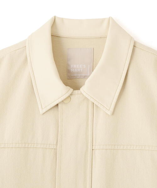 FREE'S MART（フリーズマート）の「◆〈セットアップ対応〉ウォッシュドワークジャケット（その他アウター・レディース・ホワイト/ベージュ・MEDIUM/SMALL）」の15枚目の写真