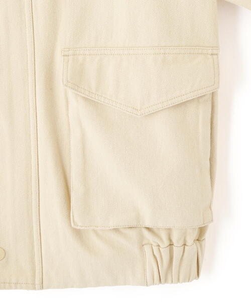 FREE'S MART（フリーズマート）の「◆〈セットアップ対応〉ウォッシュドワークジャケット（その他アウター・レディース・ホワイト/ベージュ・MEDIUM/SMALL）」の18枚目の写真