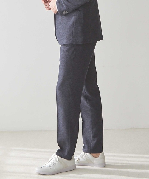 UNION STATION（ユニオンステーション）の「【セットアップ対応可】カラミ織り サマースラックス（スラックス・メンズ・ライトグレー/ネイビー・M/S/L/LL）」の9枚目の写真