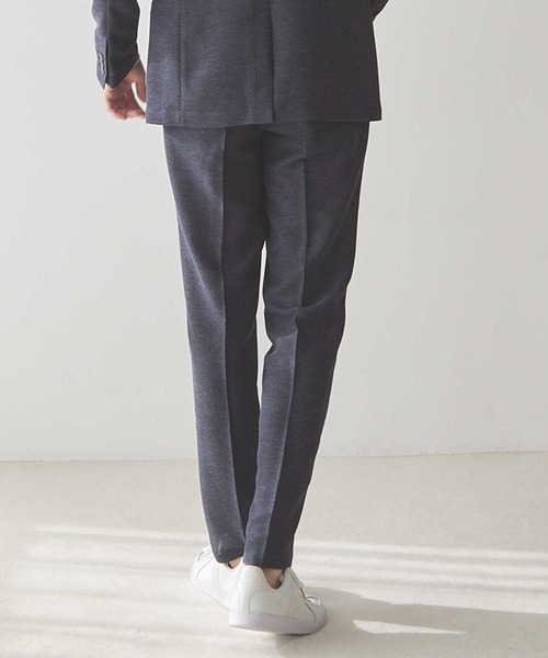 UNION STATION（ユニオンステーション）の「【セットアップ対応可】カラミ織り サマースラックス（スラックス・メンズ・ライトグレー/ネイビー・M/S/L/LL）」の10枚目の写真