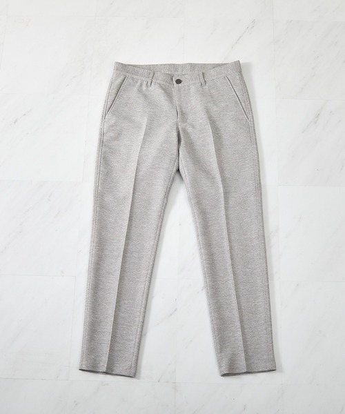 UNION STATION（ユニオンステーション）の「【セットアップ対応可】カラミ織り サマースラックス（スラックス・メンズ・ライトグレー/ネイビー・M/S/L/LL）」の14枚目の写真