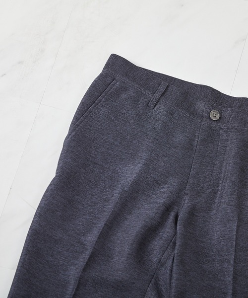 UNION STATION（ユニオンステーション）の「【セットアップ対応可】カラミ織り サマースラックス（スラックス・メンズ・ライトグレー/ネイビー・M/S/L/LL）」の21枚目の写真