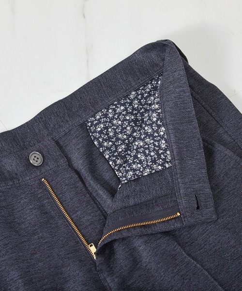 UNION STATION（ユニオンステーション）の「【セットアップ対応可】カラミ織り サマースラックス（スラックス・メンズ・ライトグレー/ネイビー・M/S/L/LL）」の22枚目の写真