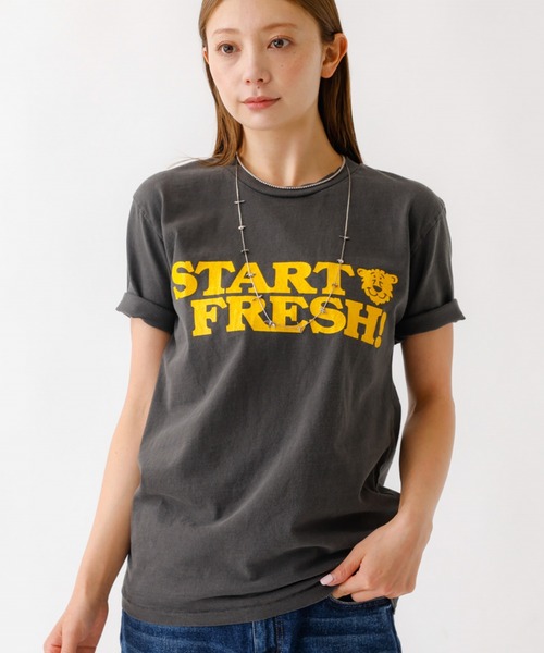 MIXTA(ミクスタ)の「【MIXTA/ミクスタ】プリント Tシャツ / ロゴTシャツ / ねこ / 半袖【WEB限定】(Tシャツ/カットソー・レディース・ブラック系その他/ブルー/グレー系その他3/グレー系その他2/ネイビー/ブラック系その他2/グレー系その他・フリー)」の3枚目の写真