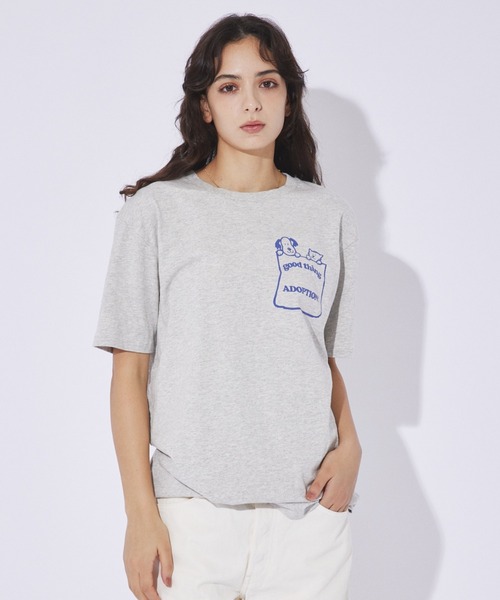 MIXTA/ミクスタ】プリント Tシャツ / ロゴTシャツ / ねこ / 半袖